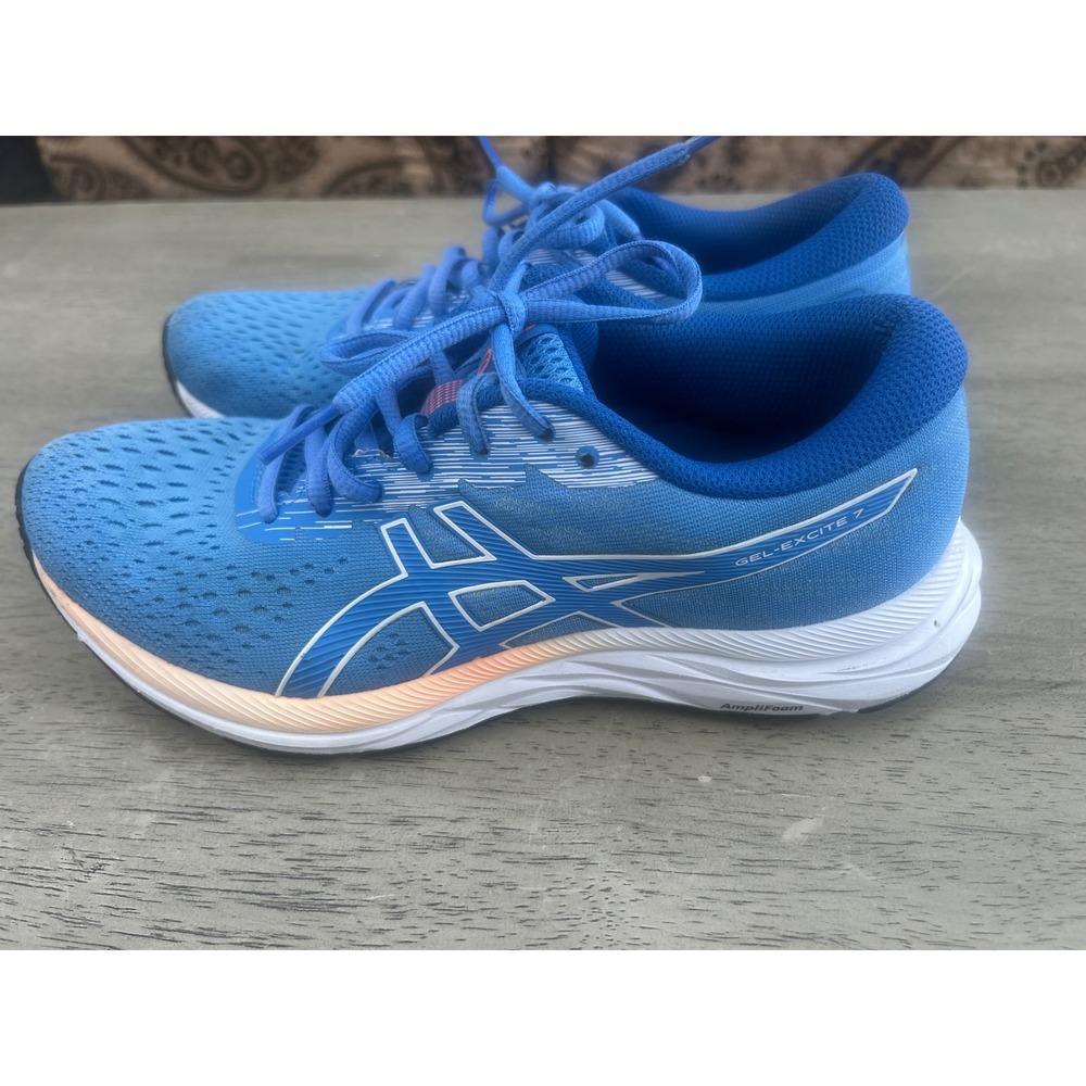 ASICS Gel-Excite 7 Blue Coral Running Shoes Womens 8.5 1012A562 Sneaker